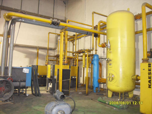 德国凯撒空压机组房（加二厂）